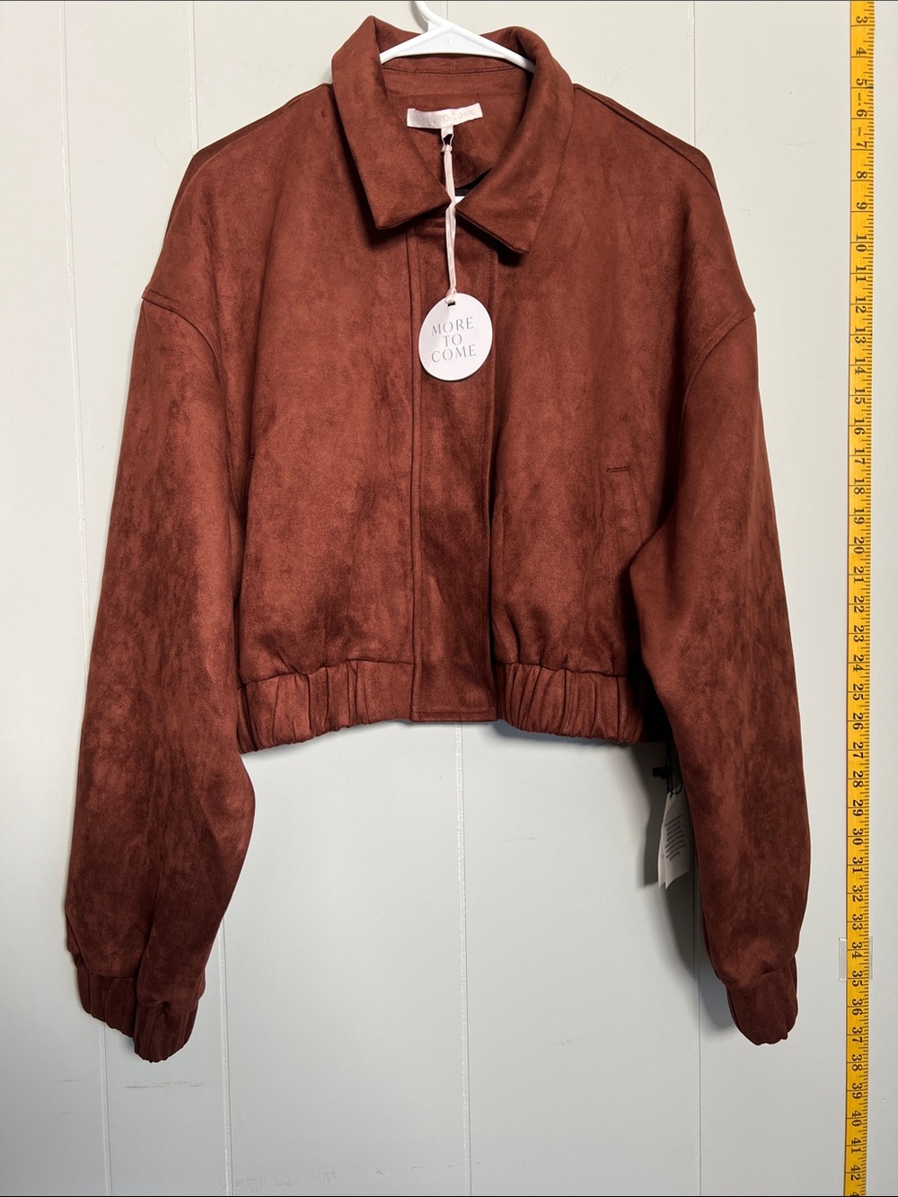 MORE TO COME 
Amanda Faux Suede Jacket - Picture 2 of 8